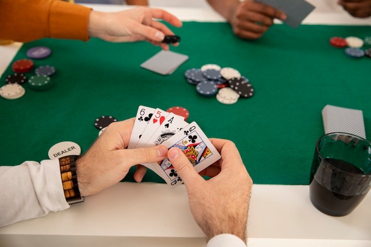 Lucky Twins live-dealer table with croupier and dice on apidewa slot